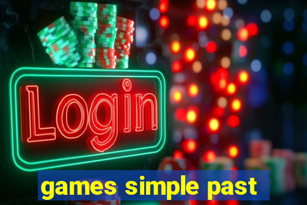 games simple past